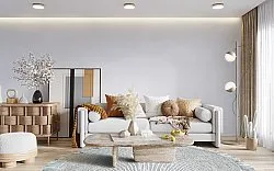 Ronde vloerkleden - Pike (blauw)