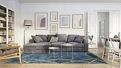 Wilton - Zaros (blauw/goud)