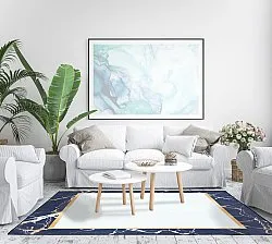 Wilton - Cerasia (blauw/wit/goud)