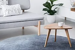 Rond vloerkleed - Artena (blauw)