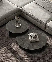 Ronde vloerkleden - Avafors Wool Bubble (bruin)