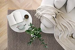 Wollen-vloerkleed - Avafors Wool Bubble (bruin)