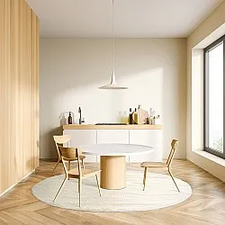 Ronde vloerkleden - Bibury (cream)