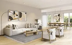 Wollen-vloerkleed - Bibury (lichtgrijs)