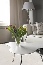 Vloerkleed Katoen - Lilje (wit)