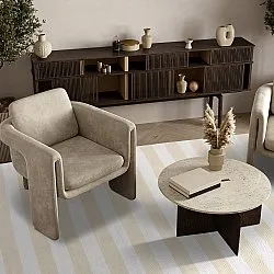 Vloerkleed Katoen - Nilo (beige)