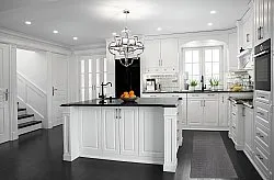 Plastic-kleden - Chelsea (zwart)