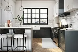 Plastic-kleden - Chelsea (lichtgrijs)