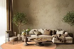 Ronde vloerkleden - Cloud Super Soft (terracotta)