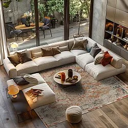 Wilton - Douz (rood/multi)