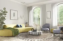 Ronde vloerkleden - Dover (beige)