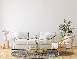 Rond vloerkleed - Amaya (bruin)