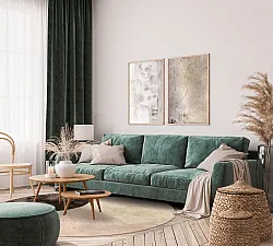 Rond vloerkleed - Lazio (bruin)