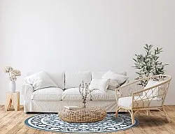 Ronde vloerkleden - Ember (blauw)