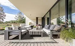 Shaggy - Indoor/Outdoor Francisco (grijs)