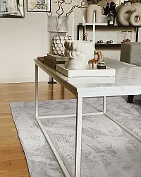 Hoogpolig vloerkleed - Frutillar (grijs)