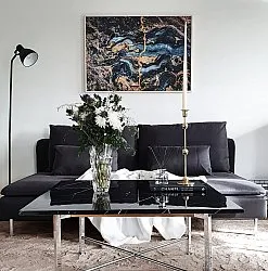 Hoogpolig vloerkleed - Frutillar (taupe)