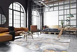 Wilton - Genova (grijs/wit/goud)