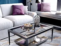 Wilton - Genova (grijs/wit/goud)