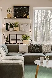 Ronde vloerkleden - Hamilton (groen)