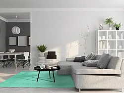 Wollen-vloerkleed - Hamilton (Biscay Green)