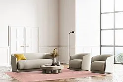 Wollen-vloerkleed - Hamilton (Coral Pink)