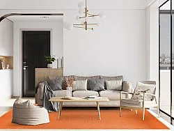 Wollen-vloerkleed - Hamilton (Orange Peel)