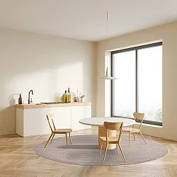 Ronde vloerkleden - Hamilton (Silver Grey)