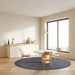 Ronde vloerkleden - Hamilton (Asphalt)