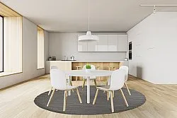 Ronde vloerkleden - Hamilton (Asphalt)