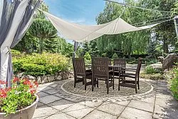 Ronde vloerkleden - Indoor/Outdoor Dorotea (beige)