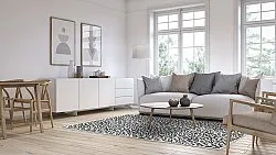 Wilton - Leopard (zwart/wit)