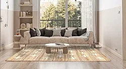 Wollen-vloerkleed - Palma (beige)