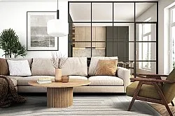 Hoogpolig vloerkleed - Lottie (offwhite)