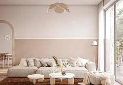 Hoogpolig vloerkleed - Zoe (terracotta)