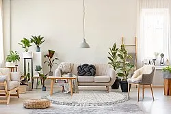 Ronde vloerkleden - Indoor/Outdoor Diego (grijs)