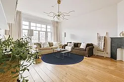 Ronde vloerkleden (sisal) - Agave (donkerblauw)