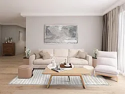 Shaggy Indoor-Outdoor - Kendall (cream/grijs)