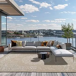 Vloerkleden voor binnen en buiten - Ellstin (beige)