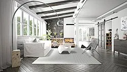 Vloerkleden voor binnen en buiten - Gordo (grijs)