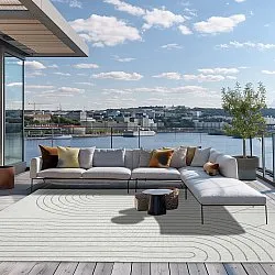 Vloerkleden voor binnen en buiten - Gordo (grijs)