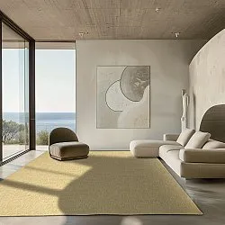 Vloerkleden voor binnen en buiten - Thurman (geel)