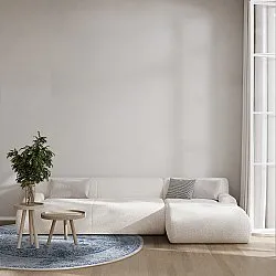 Ronde vloerkleden - Valeria (blauw)