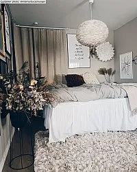 Hoogpolig vloerkleed - Janjira (offwhite)