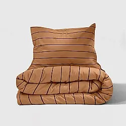 Dekbedovertrekset - Isadora (bruin)