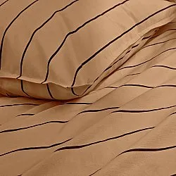 Dekbedovertrekset - Isadora (bruin)