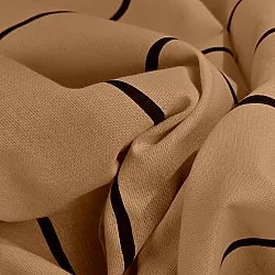 Dekbedovertrekset - Isadora (bruin)