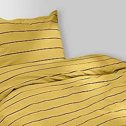 Dekbedovertrekset - Isadora (mosterd)