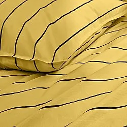 Dekbedovertrekset - Isadora (mosterd)