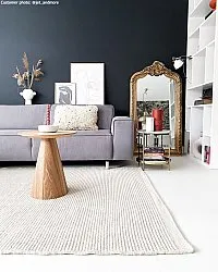 Wollen-vloerkleed - Coastal (wit)